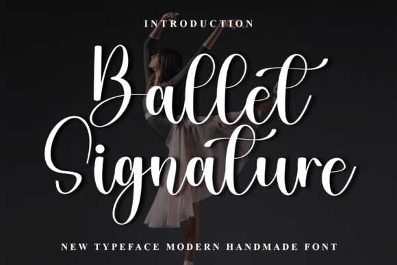 Ballet Signature: A Graceful Script Font for Web Design