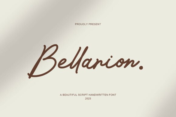 Bellarion: A Script Font for Authentic Branding