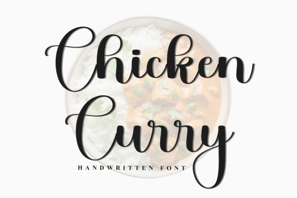 Chicken Curry Font: A Festive Typeface for Branding