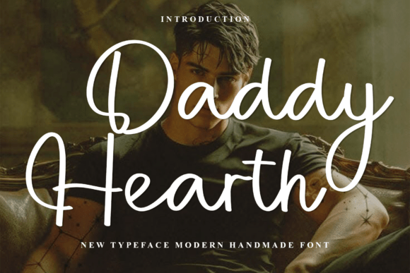 Daddy Hearth: A Festive Typeface for Holiday Campaigns