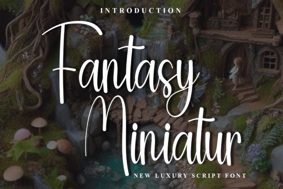 Fantasy Miniatur: A Playful Typeface for Social Campaigns
