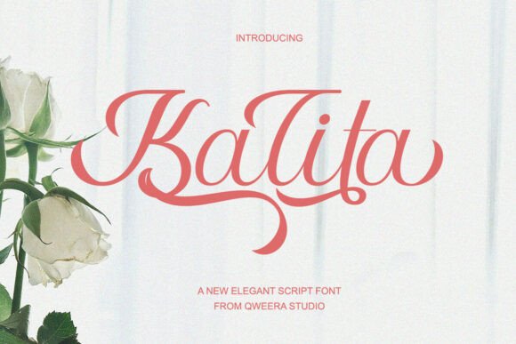 Kalita: A Graceful Script Font for Web Design