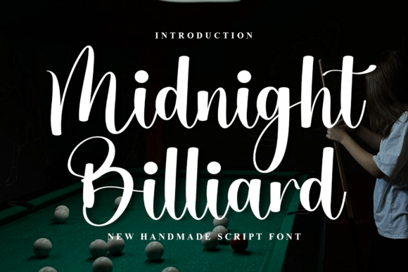Midnight Billiard Font: A Festive Design Review