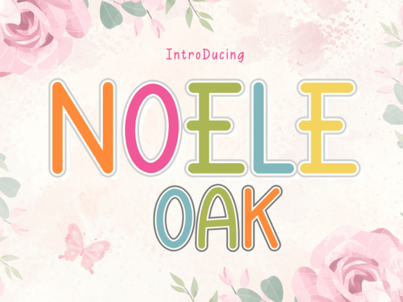 Noeleoak: A Handwritten Font for Digital Design