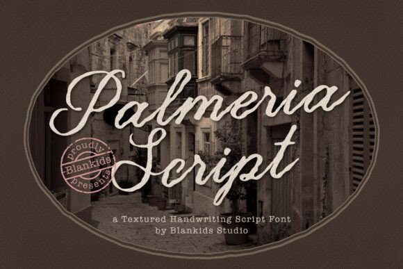 Palmeria: A Script Font for Authentic Branding
