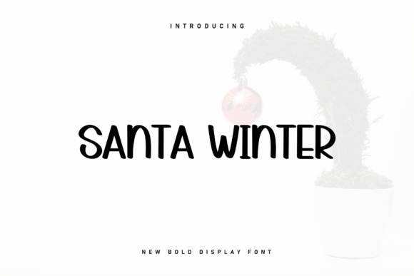 Santa Winter: A Handwritten Font for Web Design