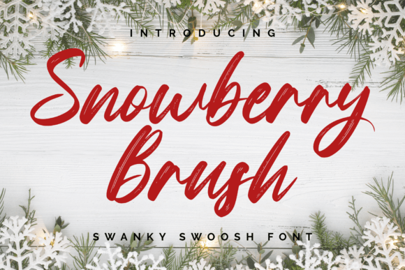 Snowberry Brush Font: Elevate Your Brand Identity