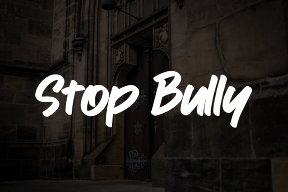 Stop Bully: A Refined Typeface for Modern Editorial Design