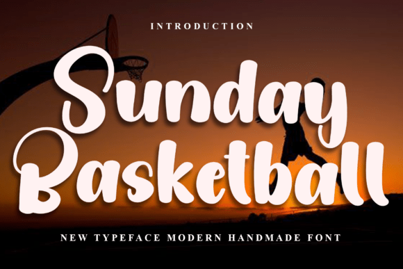 Sunday Basketball: A Festive Typeface for Web Design
