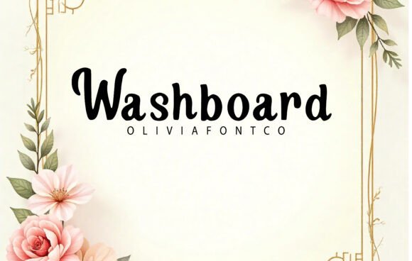 Washboard Font Review for Web Designers